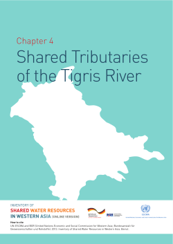 Chapter 4 Shared Tributaries of the Tigris River