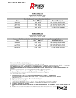 Home Equity Loan Home Equity Loan