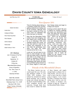 Davis County Iowa Genealogy