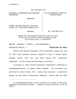 2014 PA Super 154 - Pennsylvania Courts