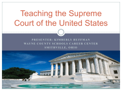 The Supreme Court of the United States