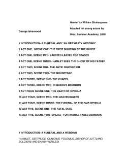 Hamlet - George Isherwood