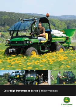 Gator High-Performance Series | Utility Vehicles