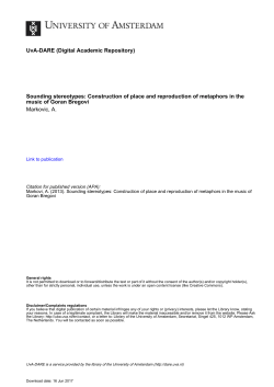 References - University of Amsterdam