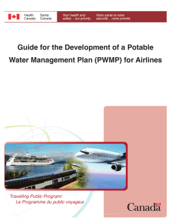 (PWMP) for Airlines - Publications du gouvernement du Canada