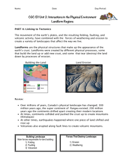 Landform Regions
