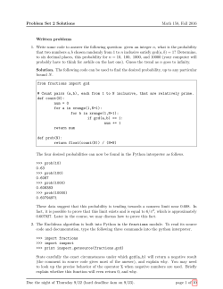 Solutions - Brown math department