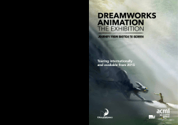 Touring internationally and available from 2015