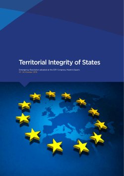 Territorial Integrity of States