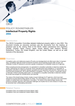 Intellectual Property Rights 2004