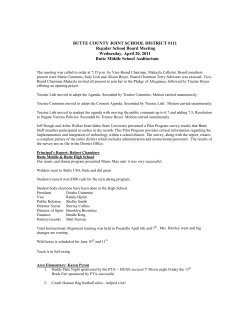 BUTTE COUNTY JOINT SCHOOL DISTRICT #111