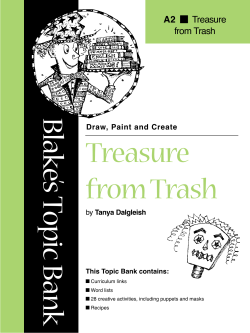 Draw, Paint and Create: Treasure from Trash