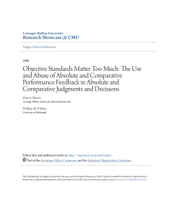 Objective Standards Matter Too Much: The Use and Abuse of