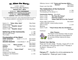 Third Sunday after Epiphany