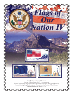 Flags of our Nation IV - American Philatelic Society