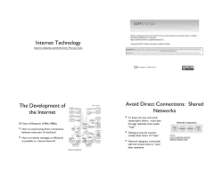 Internet Technology! - CTools