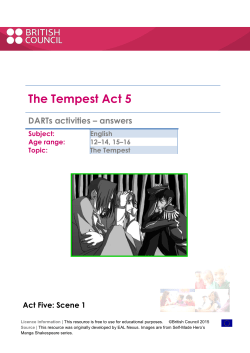 Act 5 DARTs answers PDF - EAL Nexus