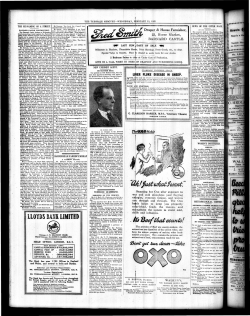 ank limited i- g. - Teesdale Mercury Archive