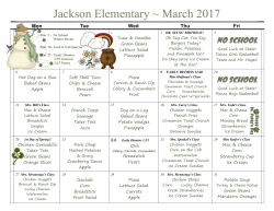 Jackson Lunch - Ponca Public Schools