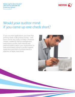Brochure - Media Log