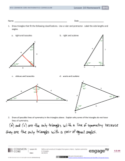 Lesson 14 Homework 4&bull;4