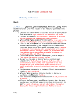 America in Crimson Red