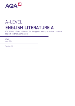 (Specification C) Examiner report LTA1C