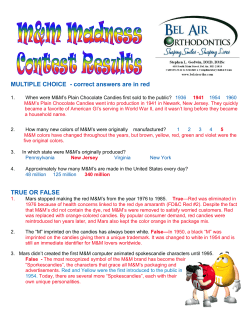 MULTIPLE CHOICE - correct answers are in red TRUE OR FALSE