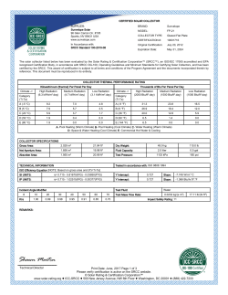 May, 2017 Page 1 of 3 Please verify certification is active on the SRC
