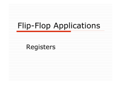 Flip-Flop Applications
