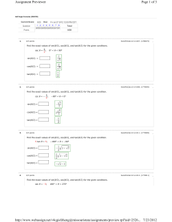 Page 1 of 3 Assignment Previewer 7/23/2012 http://www.webassign