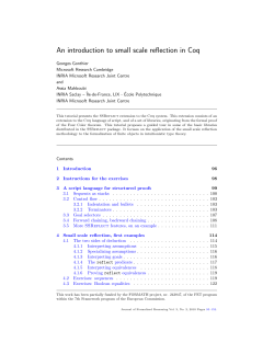 Print this article - Journal of Formalized Reasoning