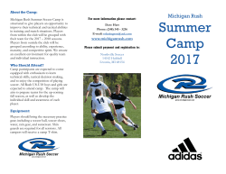 Summer Camp 2017