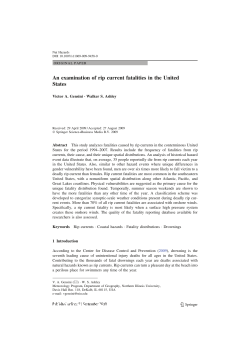 Rip Current Article in Publications