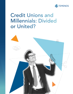 Credit Unions and Millennials: Divided or United?