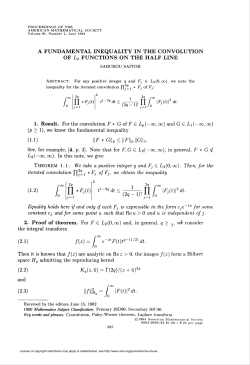 n *f>w >=i - American Mathematical Society