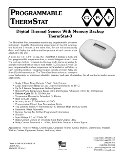 programmable thermstat - AV-iQ