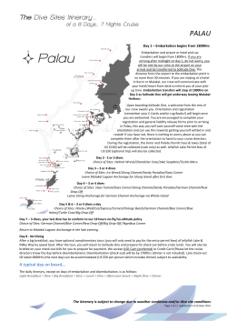 palau - Solitude Liveaboards