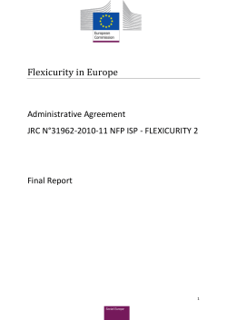 Flexicurity in Europe - European Commission