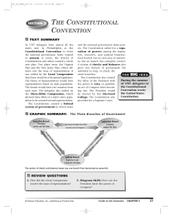 the constitutional convention