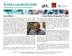 Anton Mason was born Anton Meisner on April 21, 1927, in Sighet