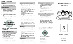 Third Grade - Newberg School District