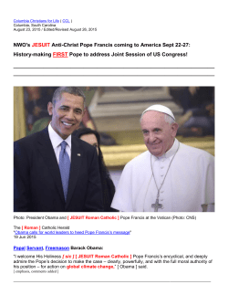 NWO`s - Columbia Christians for Life