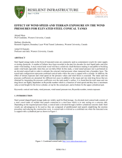 ndm-536: effect of wind speed and terrain exposure on the wind