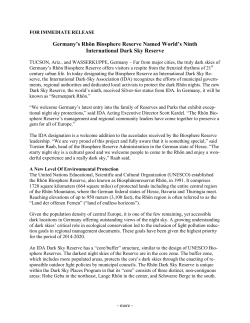 Germany`s Rh&ouml;n Biosphere Reserve Named World`s Ninth
