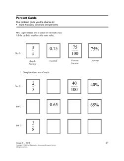 3 4 0.75 75 100 75% 2 5 40 100 40% 65% 3 8 0.65