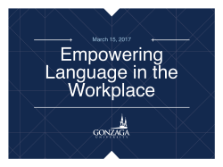 Empowering Language 2
