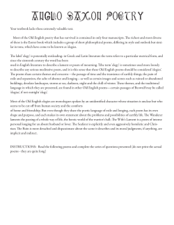 anglo saxon poetry.indd