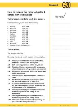 Session 3 - Inter Training Services Ltd