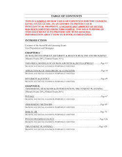 social work - Licensing ExAm Preparation Services, LLC